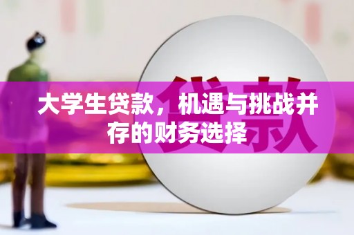 黑龙江大学生贷款，机遇与挑战并存的财务选择