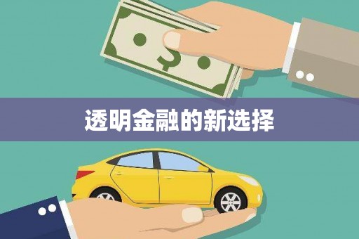 湘东透明金融的新选择
