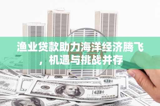 张家港渔业贷款助力海洋经济腾飞，机遇与挑战并存