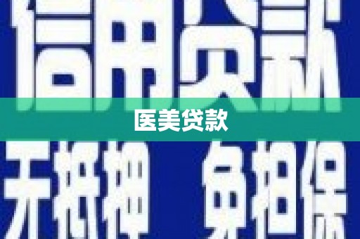 志丹医美贷款