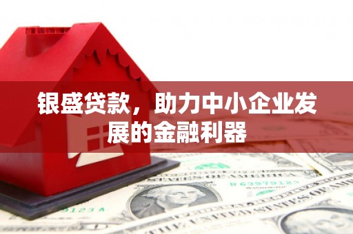 宜黄银盛贷款，助力中小企业发展的金融利器