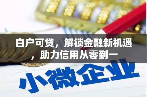 盈江白户可贷，解锁金融新机遇，助力信用从零到一