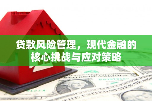 咸丰贷款风险管理，现代金融的核心挑战与应对策略