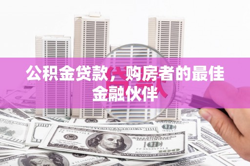 嵩县公积金贷款，购房者的最佳金融伙伴
