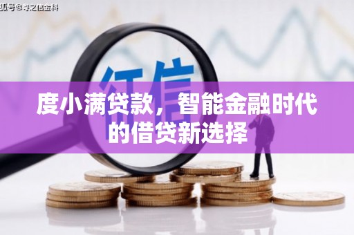 西海岸度小满贷款，智能金融时代的借贷新选择