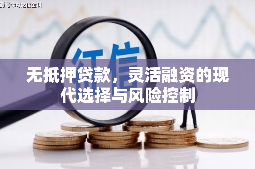 遵化无抵押贷款，灵活融资的现代选择与风险控制