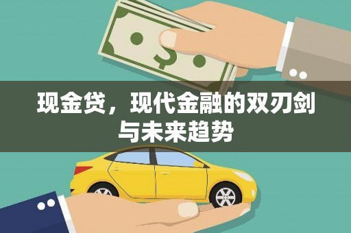 濮阳现金贷，现代金融的双刃剑与未来趋势