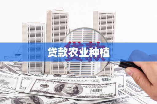 岱岳贷款农业种植