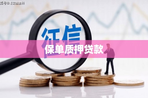 同德保单质押贷款