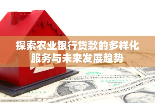 玛家探索农业银行贷款的多样化服务与未来发展趋势