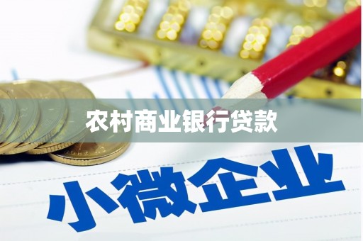 仑背农村商业银行贷款
