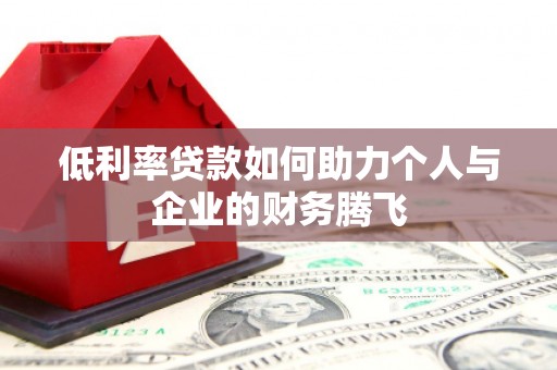 兴安低利率贷款如何助力个人与企业的财务腾飞