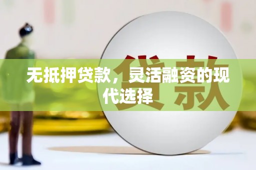 汝南无抵押贷款，灵活融资的现代选择