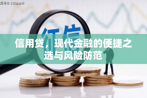 揭阳信用贷，现代金融的便捷之选与风险防范